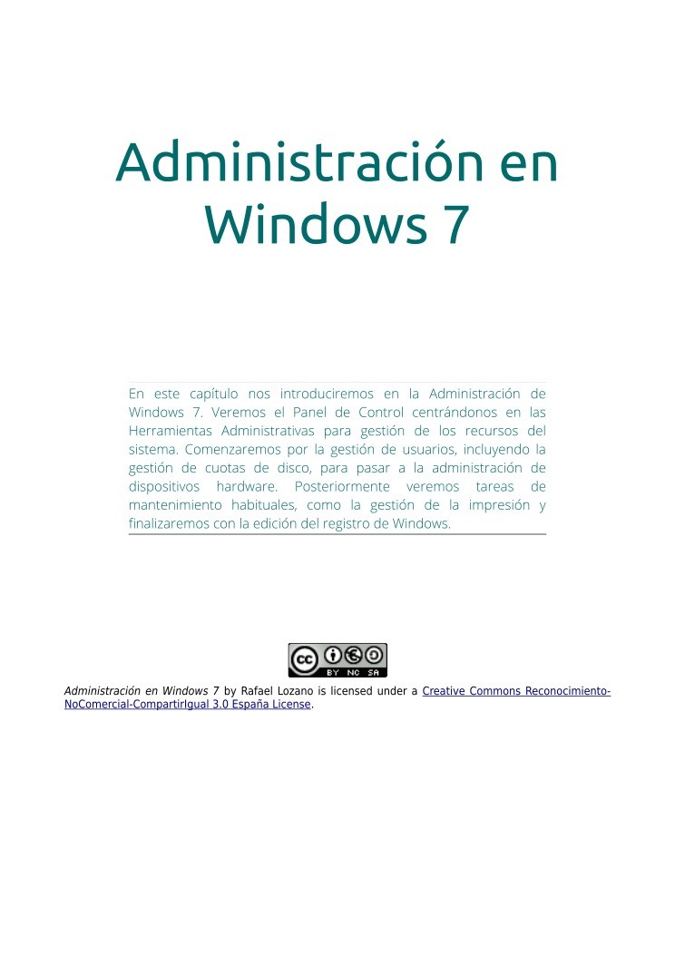 Imágen de pdf Administración en Windows 7